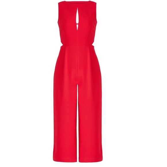 bishop + young Pants - BISHOP + YOUNG Red Artemis Jumpsuit NWT